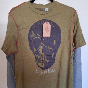 PREMIUM RED SNAP Men's Shirt Size: Large NWT